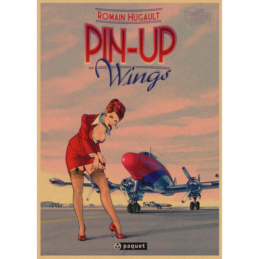 Vintage European & American Movie Posters: Retro Kraft Paper Wall Art for Bar, Cafe, Restaurant Decor.