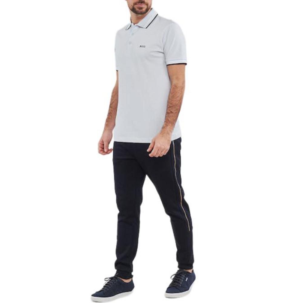 Hugo Boss logo-embroidered polo shirt 50468983-456
