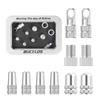 BUCKLOS Bicycle Tubeless Valve 40/44/55/60/80/100MM Bike Valve Cap Bicycle Valves Adapter F/V To A/V Road Bike Presta Valves2