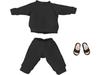 Nendoroid Doll Outfit Set Sweatshirt and Sweatpants Black Room Wear G17363 NEW