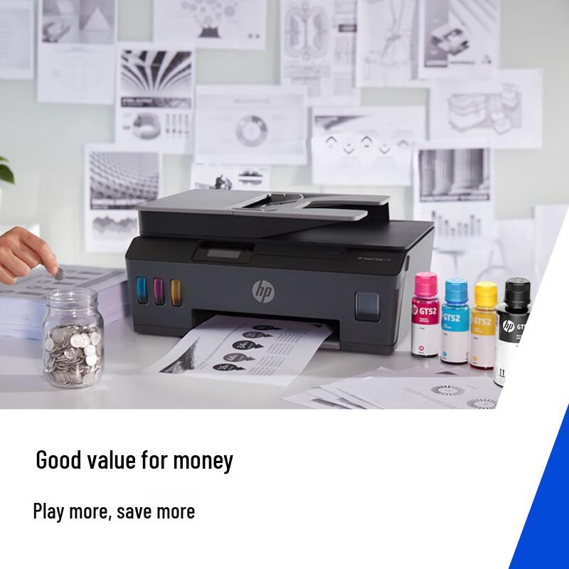 HP GT51/GT53 Original Black Ink Bottle