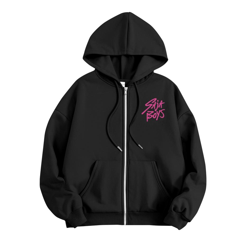 Kids Fashion Women's Lightweight Long Sleeve Zipper Hoodie Printed Hoodie With Pockets