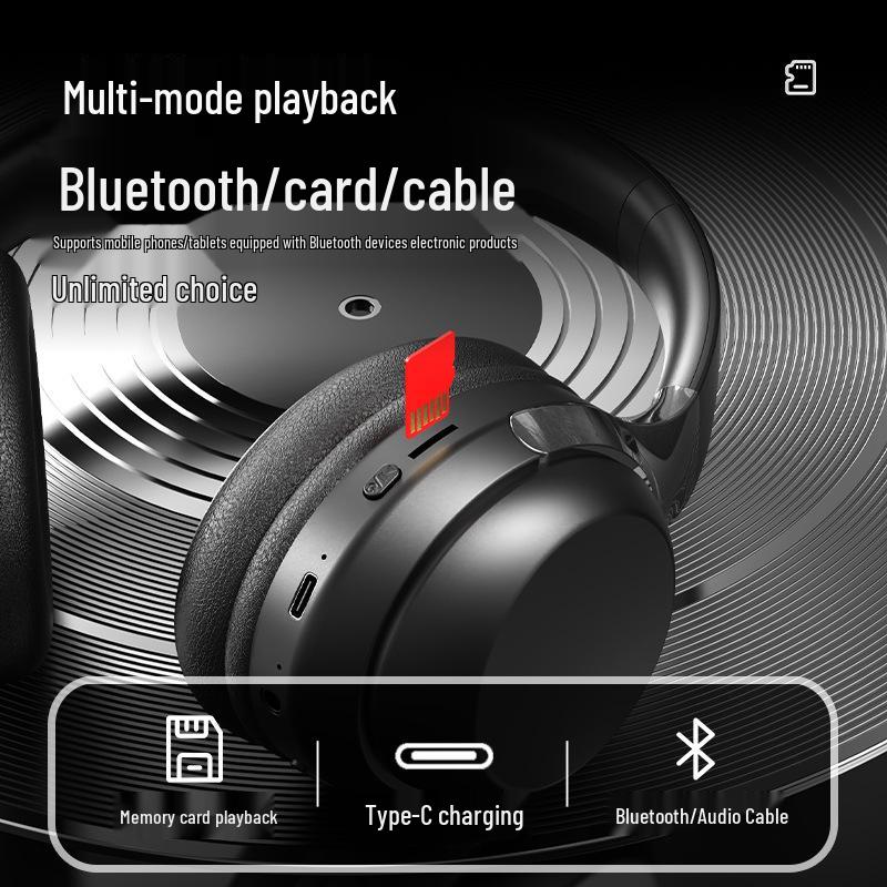 High-Performance Wireless Bluetooth Headset: Noise Reduction, Low Latency, Long Battery Life