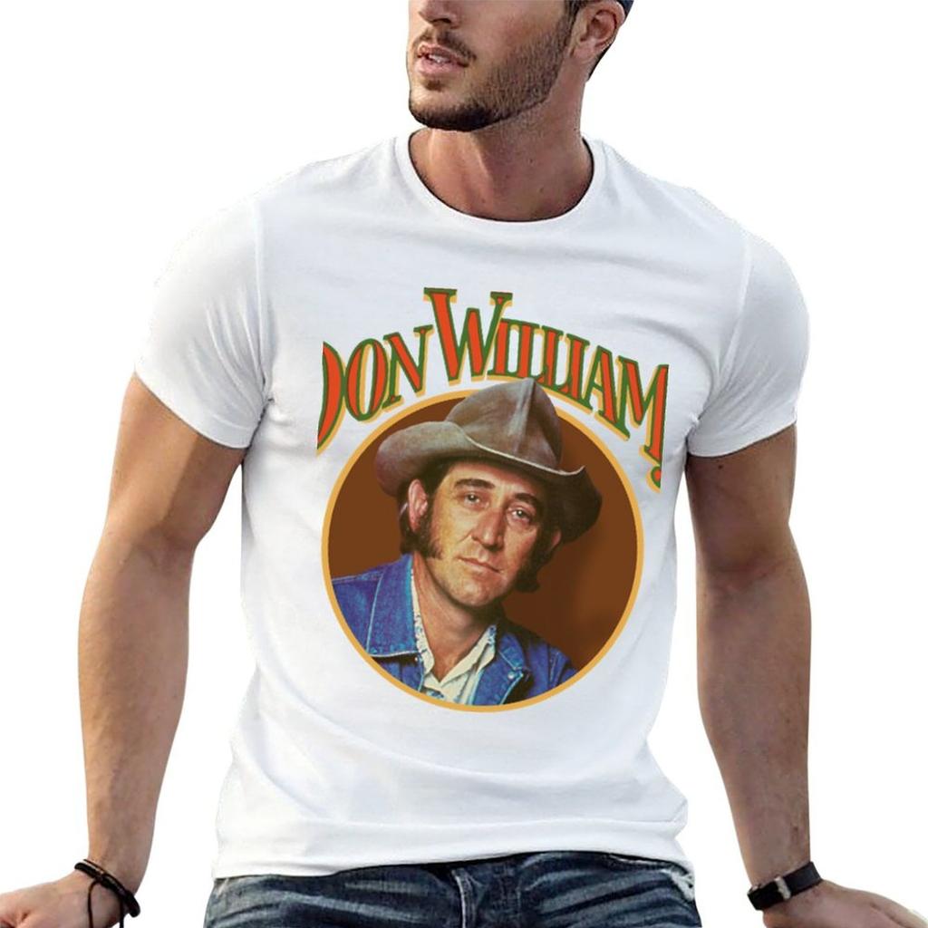 Don Williams ))(( Classic Country Icon Tribute Tshirt Tough Fabric Work Tee