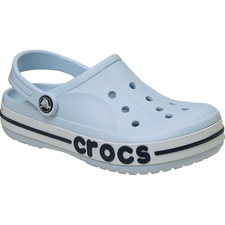 Crocs Bayaband Clog Toddler Fashionable Comfortable Low-Top Walking Shoes Baby Shoes Blue Black 207018-4JQ