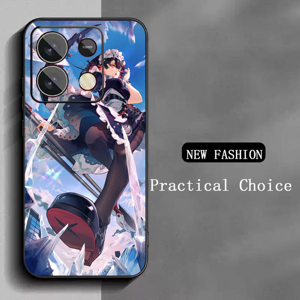 Ellen joe cute game girl design poster Phone Case For Redmi Note 14 13 12 11 Pro Plus S 5G 14C A3 Soft Black Phone Cover