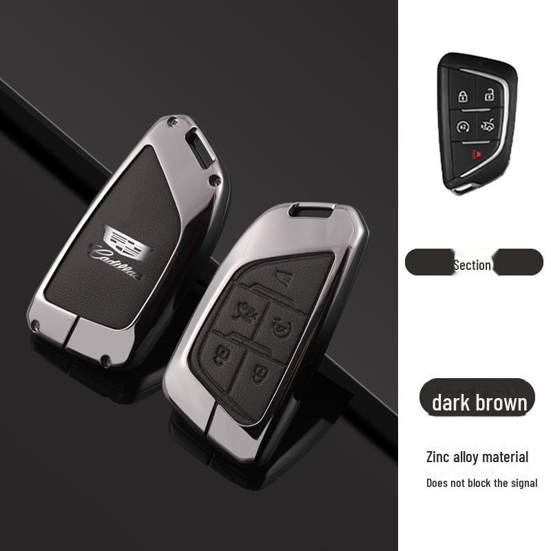 Premium Key Cover for Cadillac XT5, CT5, XTS, CT6, SRX, XT6, XT4, ATSL Models