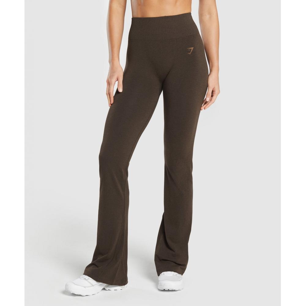 

Gymshark Luxe Seamless Flare Leggings Walnut Brown Marl B3c8k Nc1d XXL