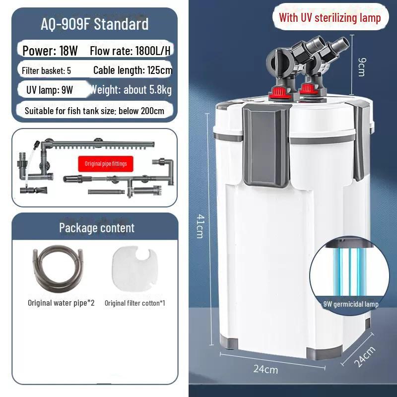 Songbao Silent External Aquarium Filter & Circulation System for Fish Tanks