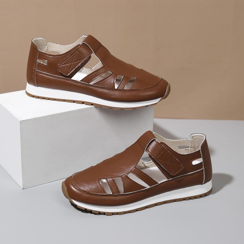 Large size sports sandals 22 temperament beautiful trendy hollow breathable outer wear sports sandals