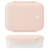 Skater Lunch Dusky Dishwasher Made In Japan Steam-Heated Box, 550ml, Antibacterial, Pink, Microwaveable, Safe, (PMF4SMAG-A)