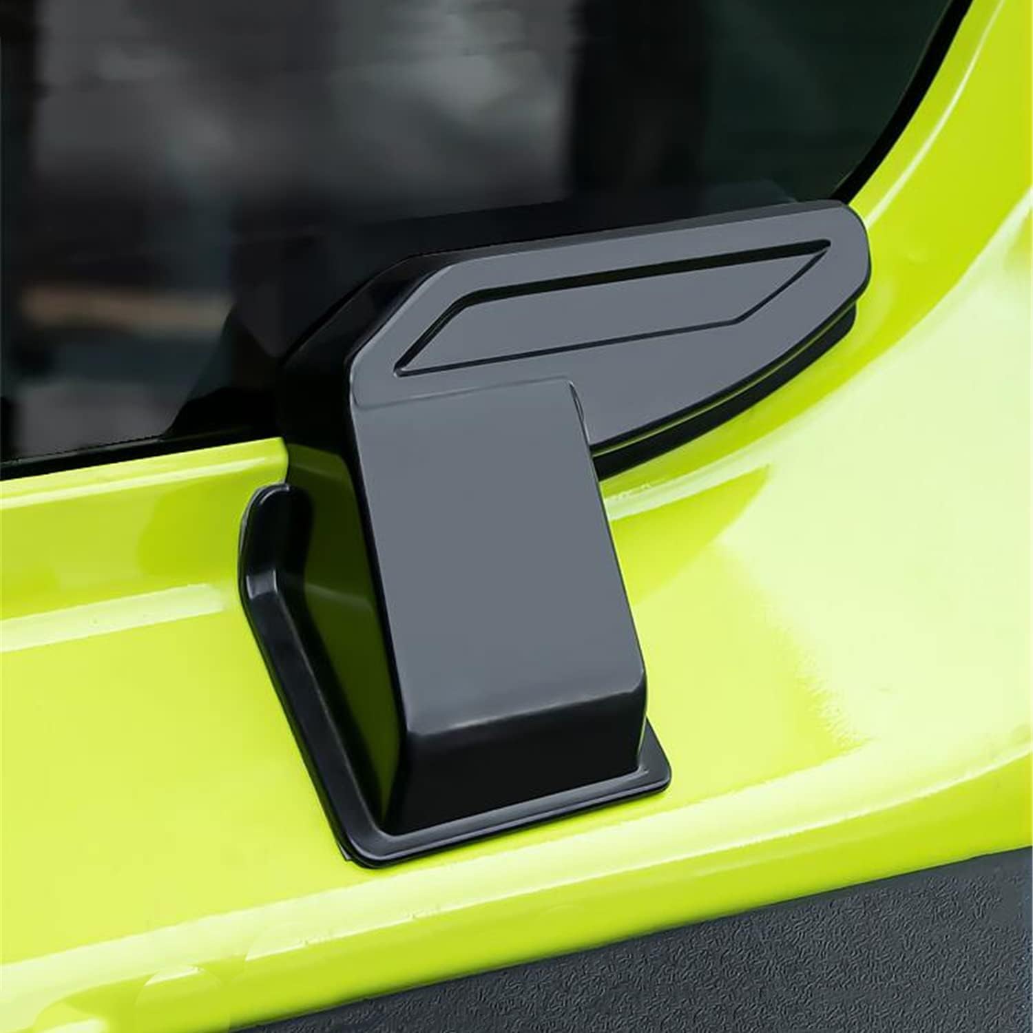 

YOCTM 2-PACK ABS Rear Windshield Heating Wire Protection Cover Compatible with Suzuki Jimny 2019 2020 2021 2022 2023 2024 2025 JB64 JB74W Black YC-JNST-200115-120-56S