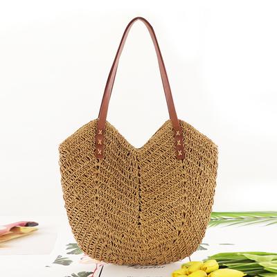 Bolsas de praia Moda Feminina Bolsa de Tecido Verão Feito à Mão Elegante Casual Bolsas Tote