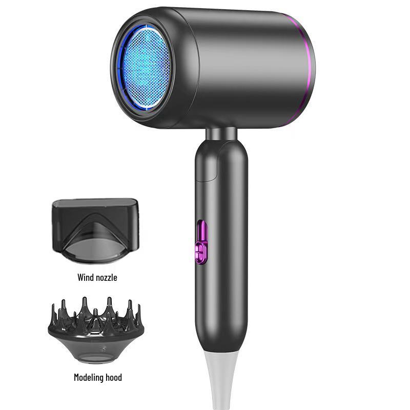 High-Power Folding Portable Hair Dryer, 1200W/800W, for Home & Student Use, EU/US Standards.