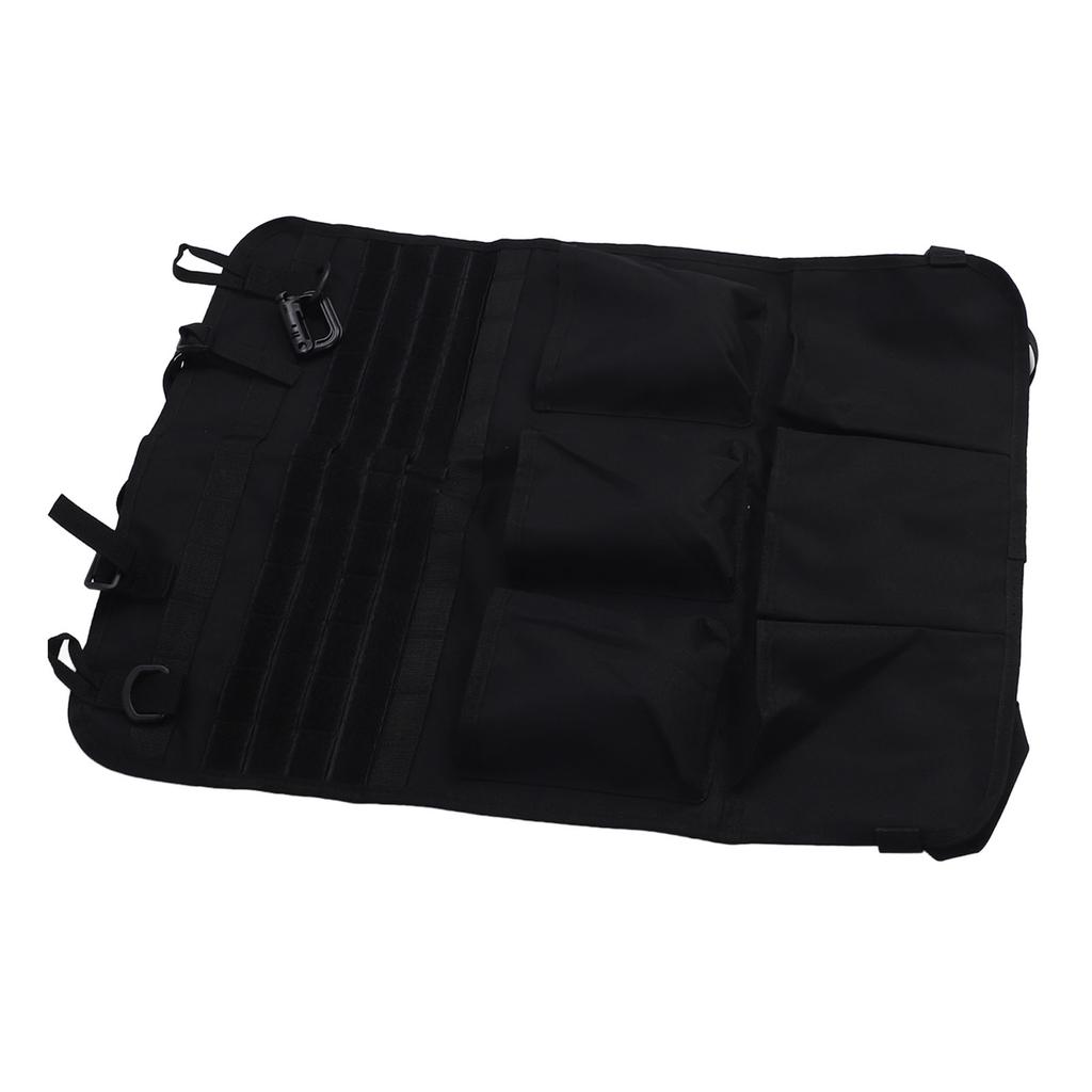 Car Back Seat Storage Bag Multifunctional Nylon Lightweight Optimizing Space Car Backseat Storage