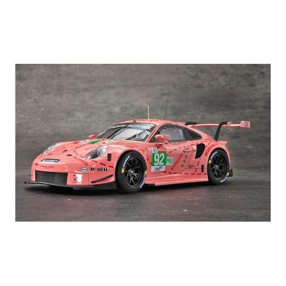 PLATZ/NuNu 1/24 Racing Series 911 (Type 991) RSR 2018 Le Mans 24 Hours Class Winner Plastic Model PN24040