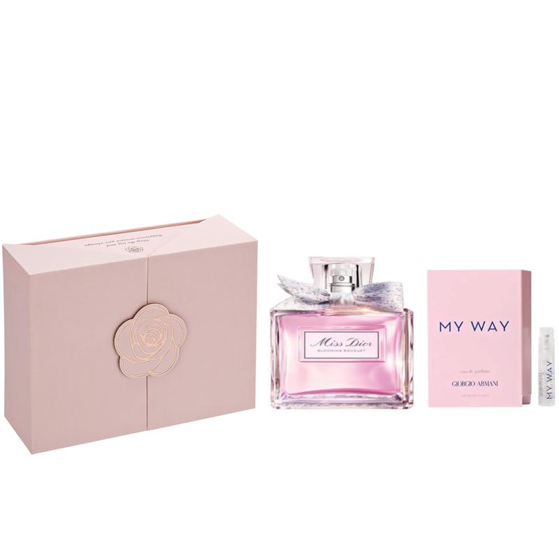 

DIOR Perfume Flower Eau de Parfum 30ML + Self-Boundless Fragrance Experience Pack 1.2ml + Camellia Pollen Gift Box белый