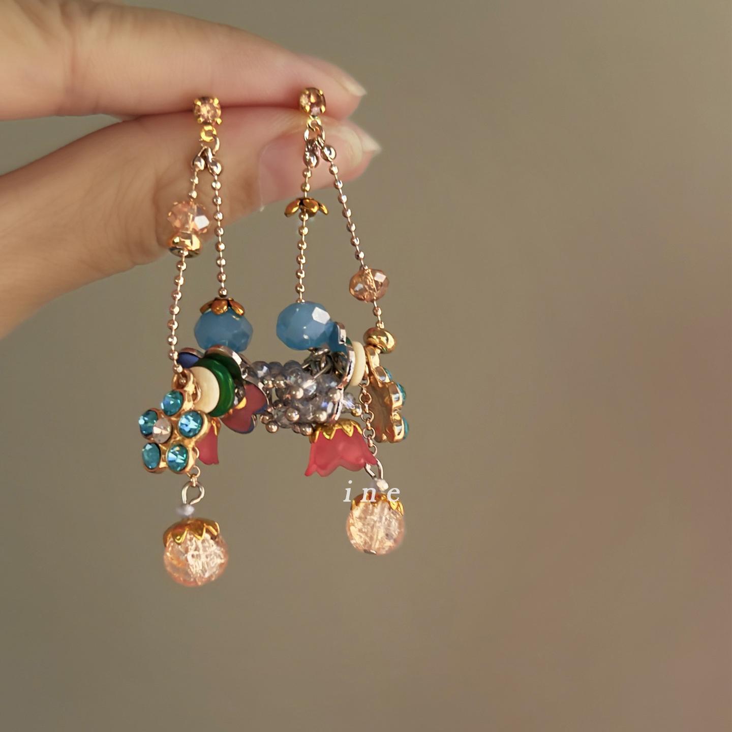 

Модные серьги-подвески для женщин разноцветный