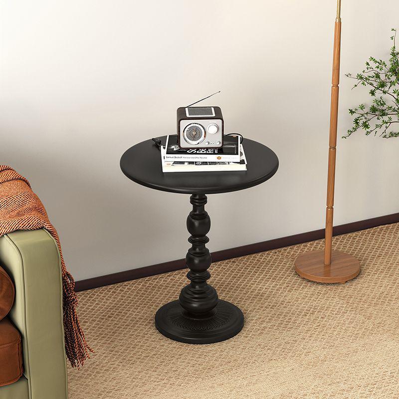 Nordic Retro Iron Art Round Coffee Table - Living Room, Sofa Side Table, Bedroom Bedside Table