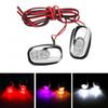 1 Pair Auto LED Light Windshield Windscreen Jet Spray Nozzle Wiper Washer Lamp Automobile Water Spray Lamp Car Accessories