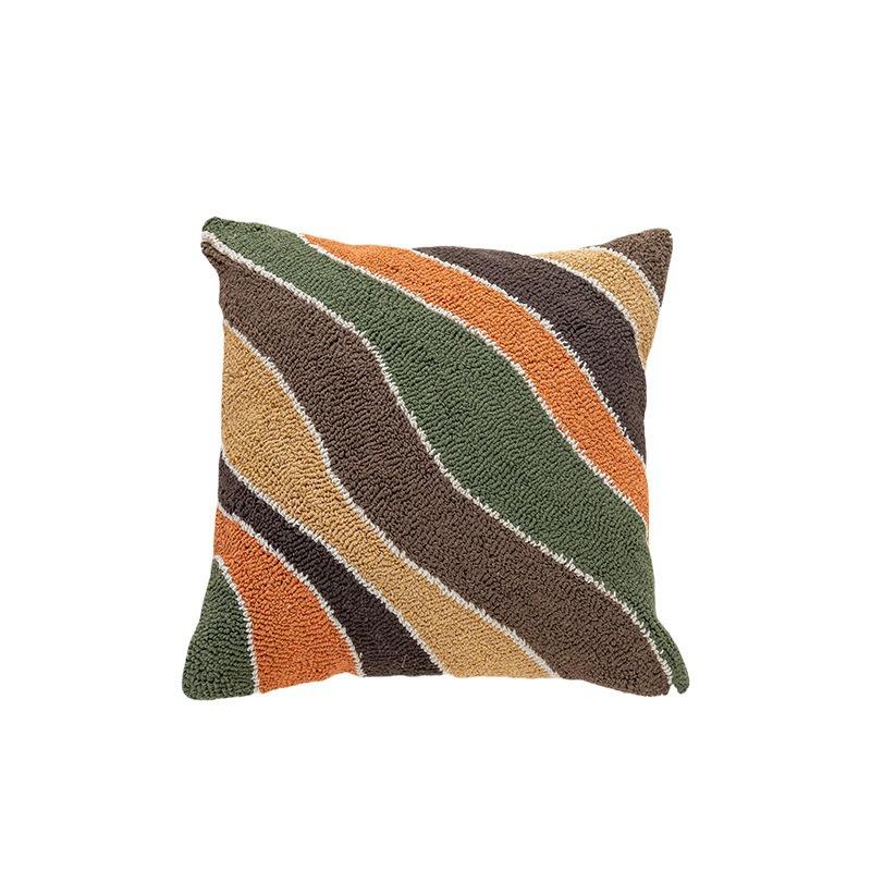 Geometric Pattern Velvet Sofa Cushion Cover Living Room Bedroom Pillow Covers Comfortable and Simple Washable Pillowcase 45x45cm 1pcs Home Decoration