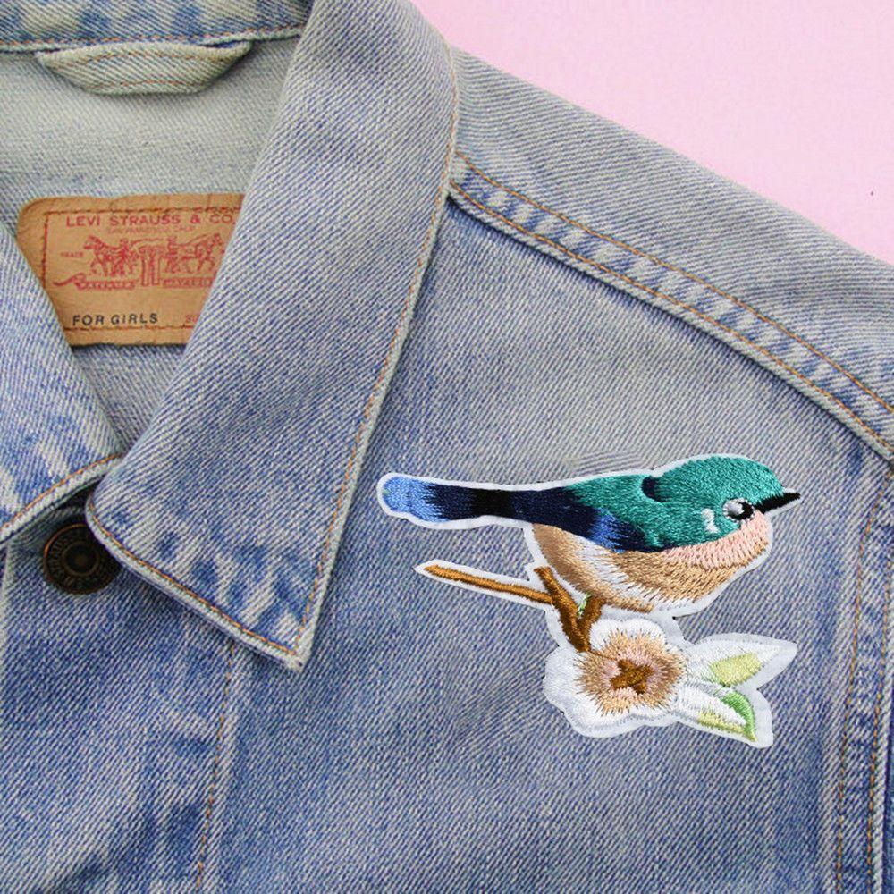 

Animal Accessories Embroidery Sewing Bird Craft Cloth Sticker DIY Patch Birds Iron on Applique