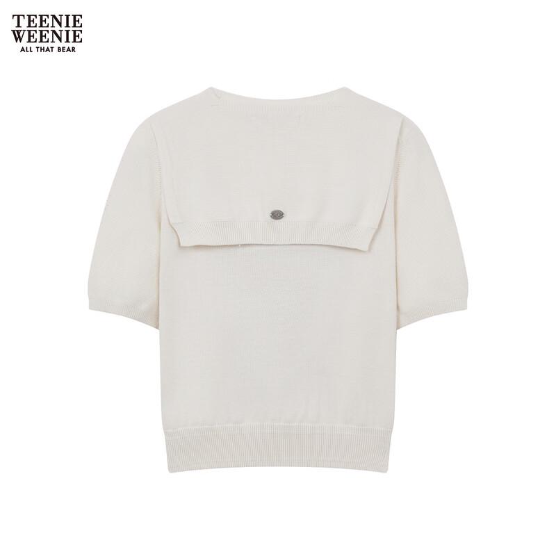 Teenie Weenie Bear Logo Short Sleeve Knit Top