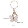Gradient Color Butterfly Pendant Keychain Classic Retro Bag Pendant Practical Durable Backpack Hanging Accessory Fashion Gift For Best Friend