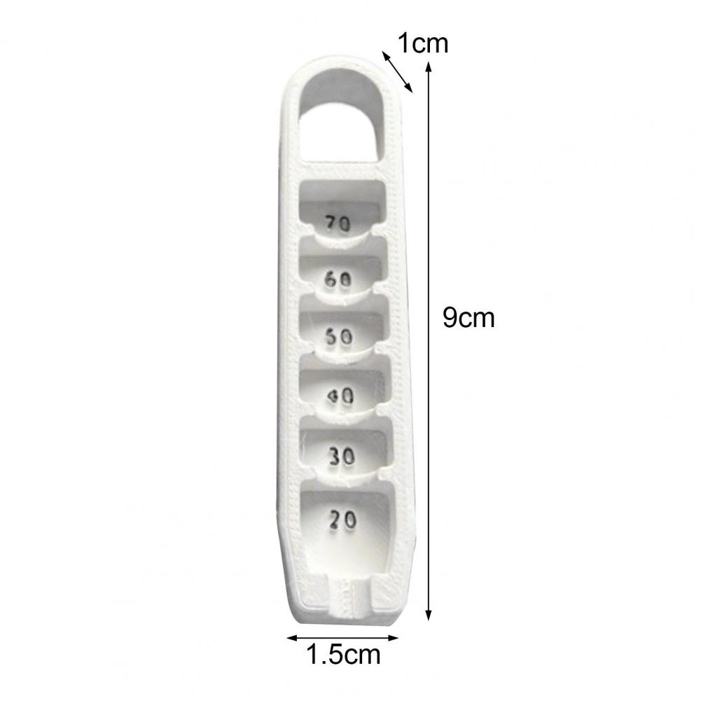 Golf Tee Elevator 3D Printed Golf Tee Height Gauge Portable Tee Height Setter Precise Placement At 20-70mm Gift for Golfers