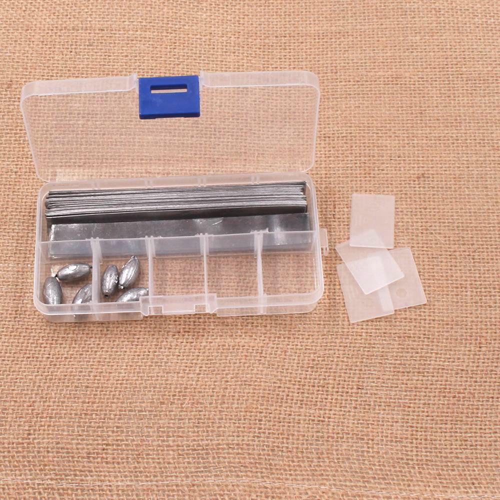 Detachable Square Storage Case Plastic 10 Compartments Fishing Tackle Box Fishing Box Storage Box