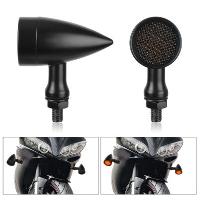 Mesh Lens For BWM Honda Suzuki Brake Light Motorcycle Bullet Turn Signals Indicators Lights LED Signal Light 2 Pcs/Set DC 12V