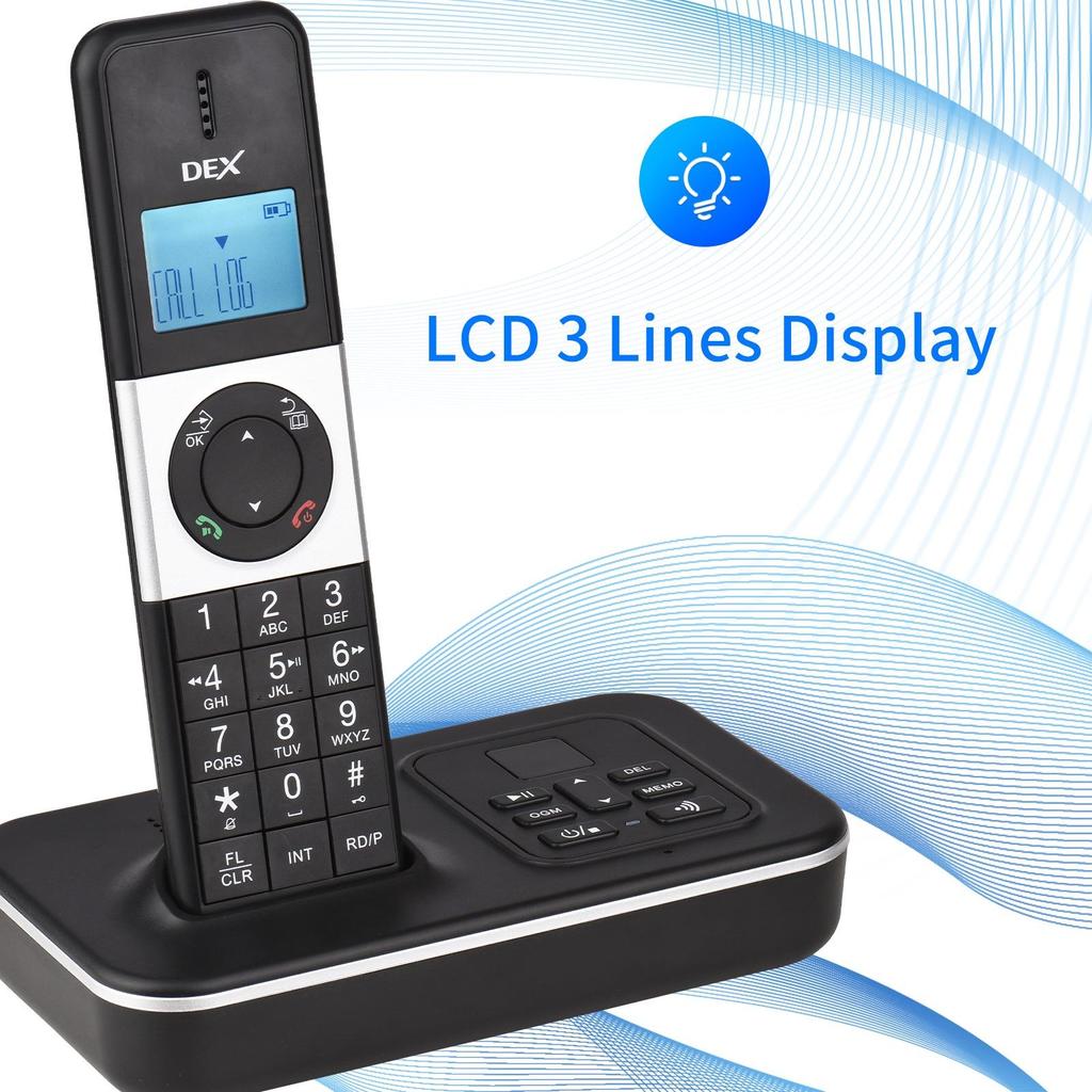 Radiotelephone with Two Handsets Home