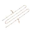 Artificial Pearl Glasses Chain Glasses Reading Frame Lanyard Glasses Rope MA