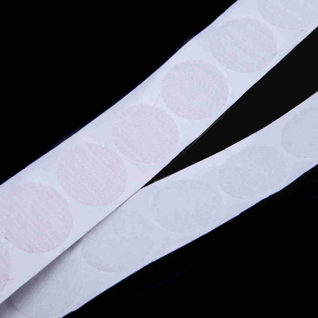 Round Adhesive Tape 20mm Diameter Removable Double Sided Dot Stickers Roll for Crafting Sewing