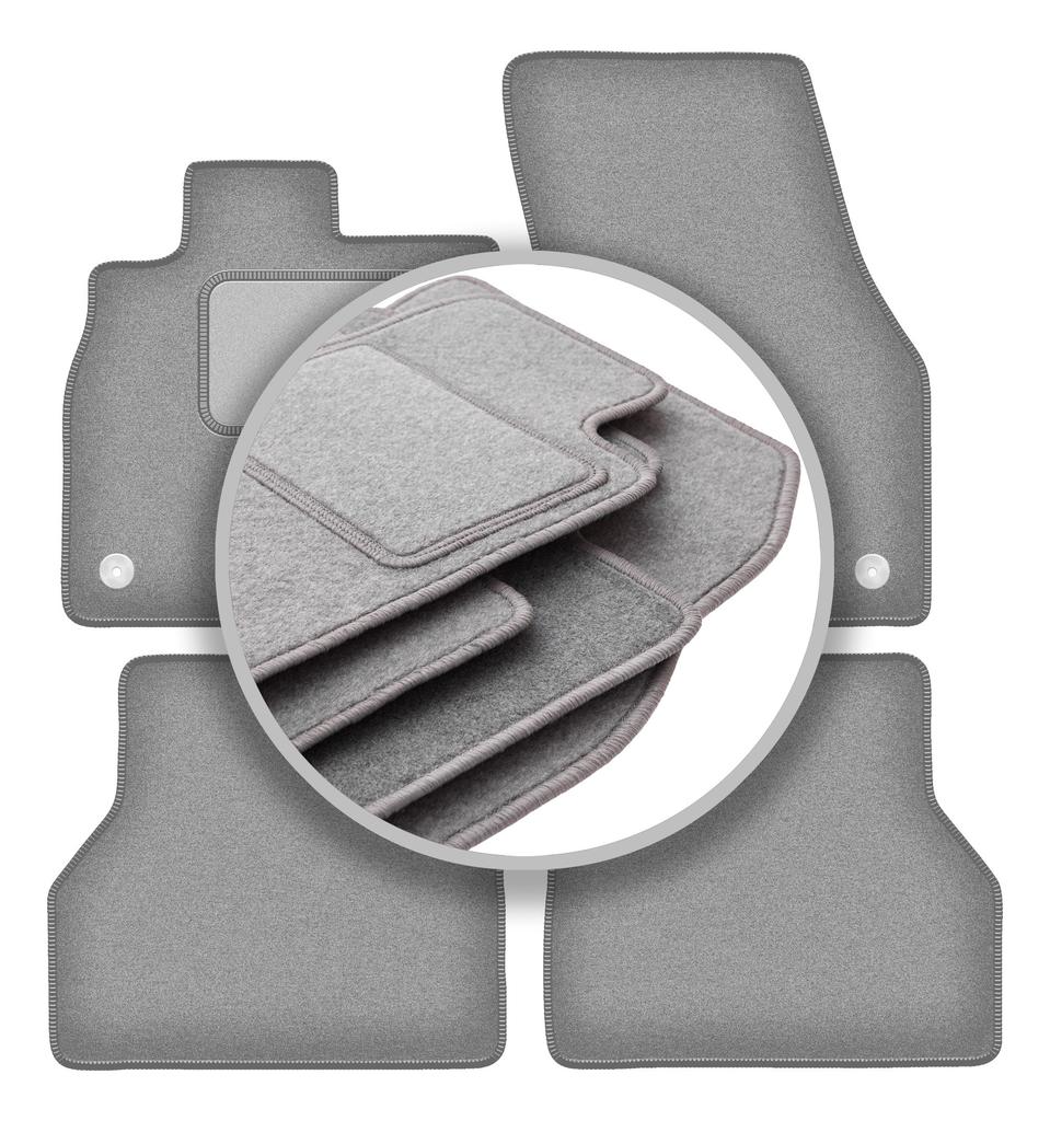 Graue Automatten für: Volkswagen Caddy IV Kombi (2020-)