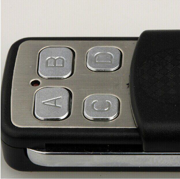 High-End 4-Button 220V Smart Wireless Remote Control: Jog, Self-Locking, Interlocking, and Selectable Modes.