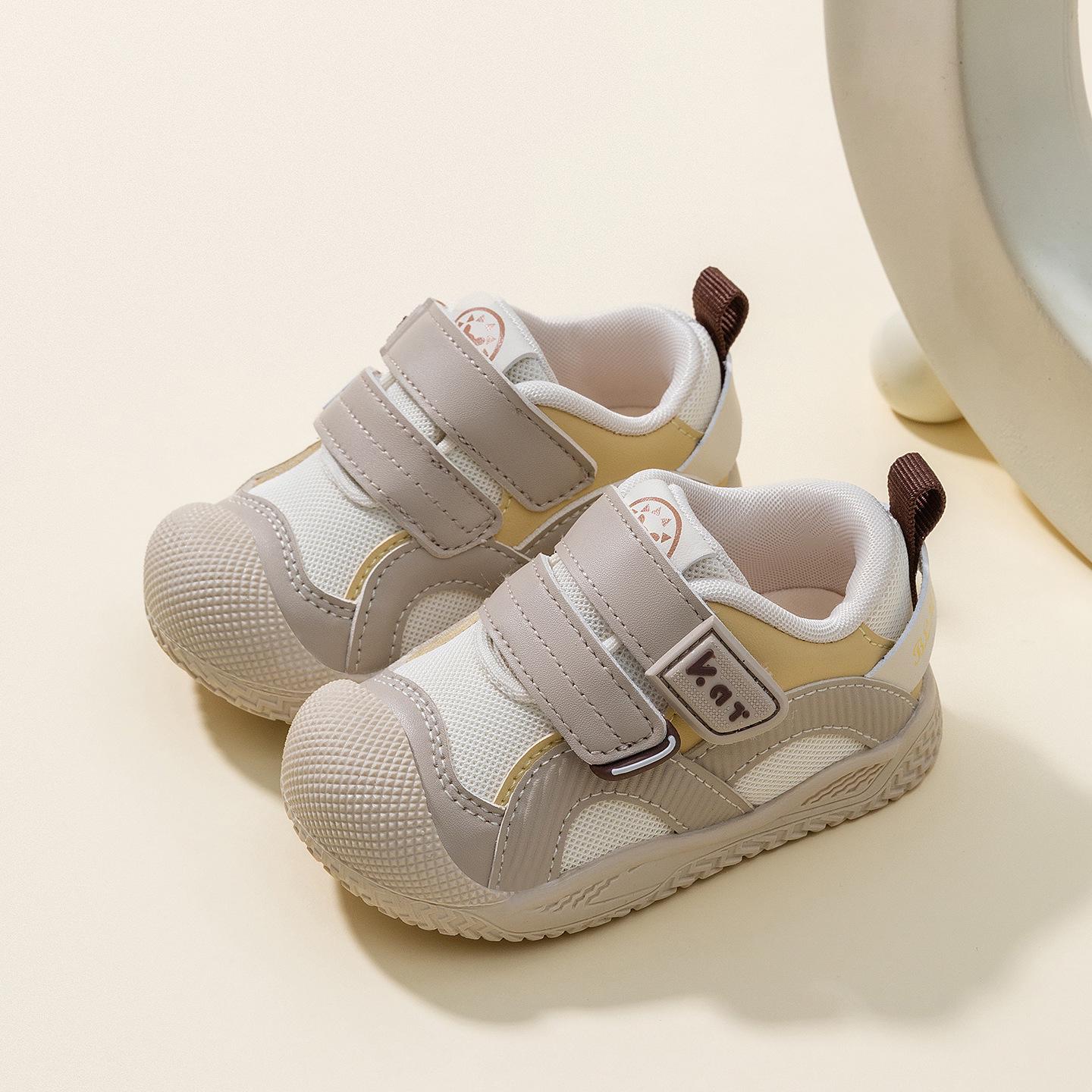 

2026 Spring Soft Sole Non-slip Breathable Toddler Shoes for Boys & Girls Size 19, inner length 13.8cm, foot length 13.3cm хакі