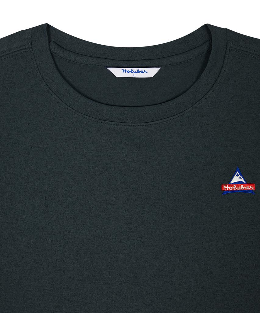 Holluba Flatirons Logo T Shirt Deep Green