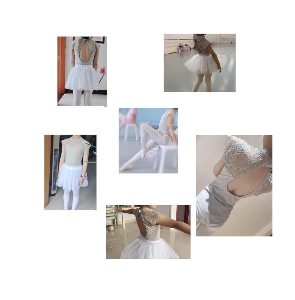 [ProDance] ProDance Kids Ballet Leotard High Neck PKH002N (120, Light