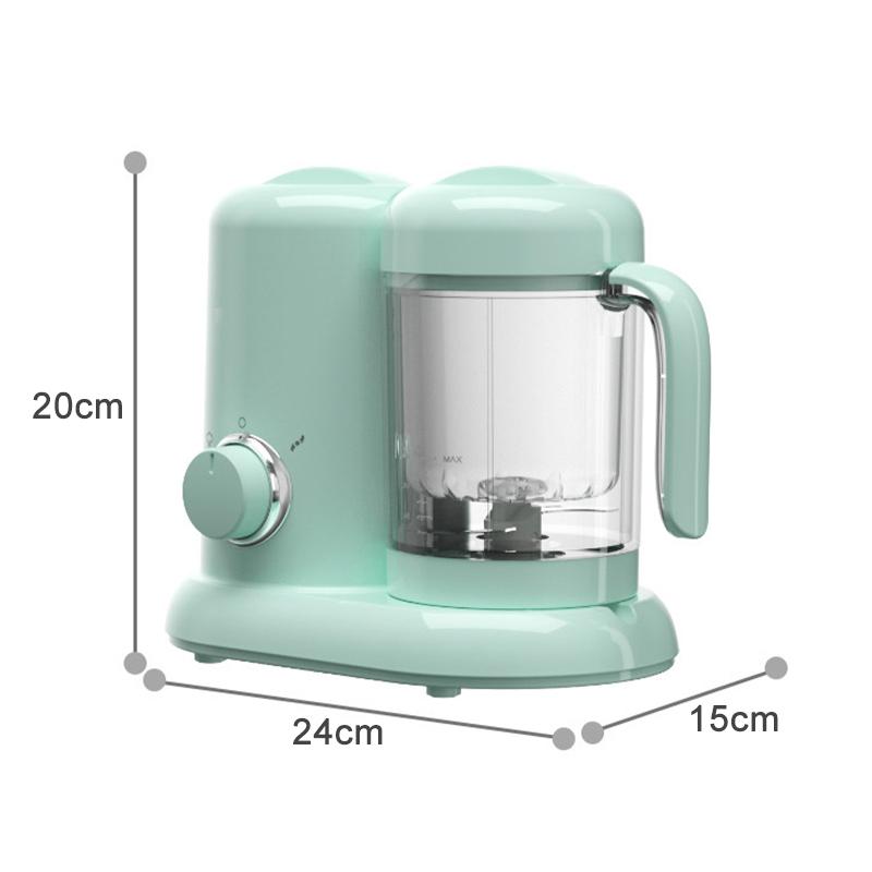 220V Electric Baby Food Maker Stainless Steel Cooking Maker Steamer 300W Multifunction Mixing Grinder Blenders Shatterproof