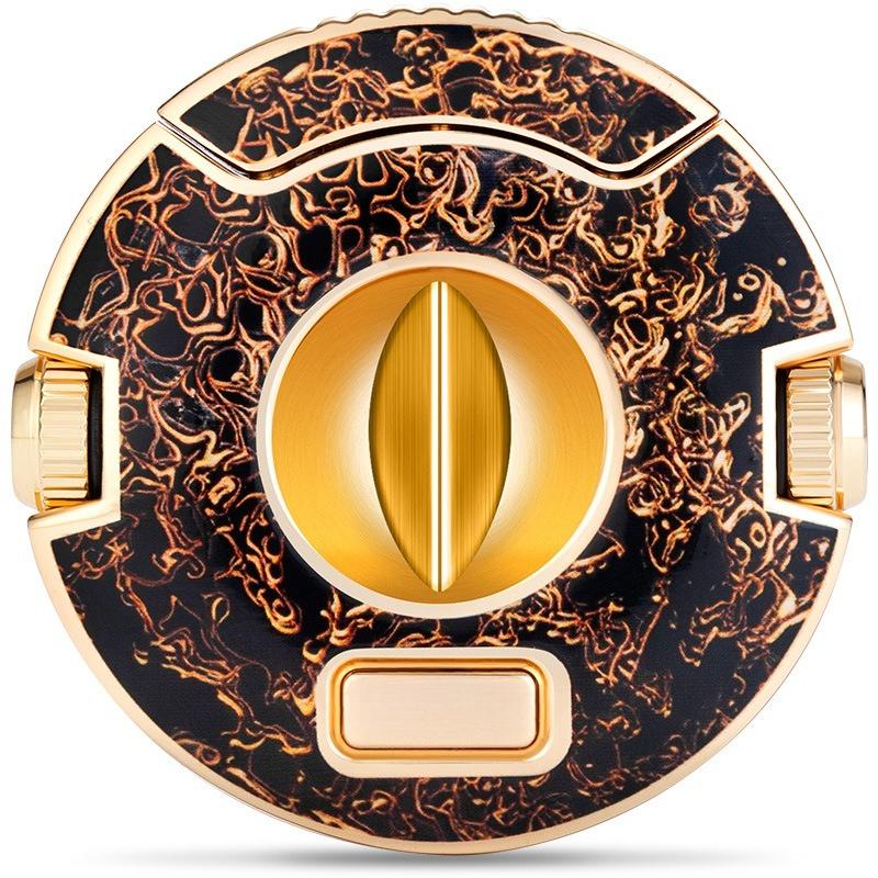 Stainless Steel Sharp and Smooth V-shaped Cigar Clipper, Portable Metal Cigar Cutter for Clean Cutting