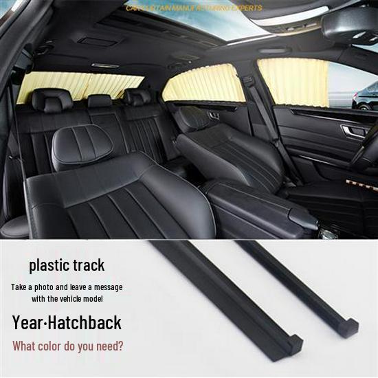 Ford Edge Privacy Sunscreen Blinds – Aluminum Alloy Track, Car Curtains for Shading