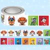 500pcs Cute Cartoon PAW Patrol Sealing Stickers Cute Graffiti Stationery Bike School Supplies Teacher Reward Decals Toys Gifts