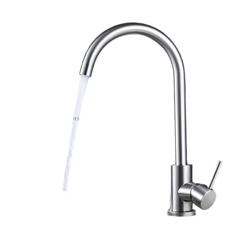 OEING Stainless Steel Pull-Out Kitchen Faucet