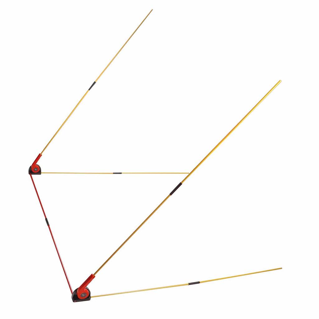 Foldable Golf Swing Corrector Adjustable Angle Durable Golf Swing Training Equipment