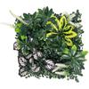 DIY Artificial Plant Wall Panel Sunflower Artificial Fern Grass  Background Wall Decoration