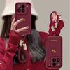 For Xiaomi 15T Pro Case Cute 3D Gold Horse With Lanyard Phone Case For Mi 15 T 15T 14T 13T Pro Matte Soft Silicone Cover