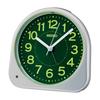 Seiko Clock Alarm Clock Table Clock Analog Visible At Night Silver Metallic 113 X 116 X 66 Mm KR525S