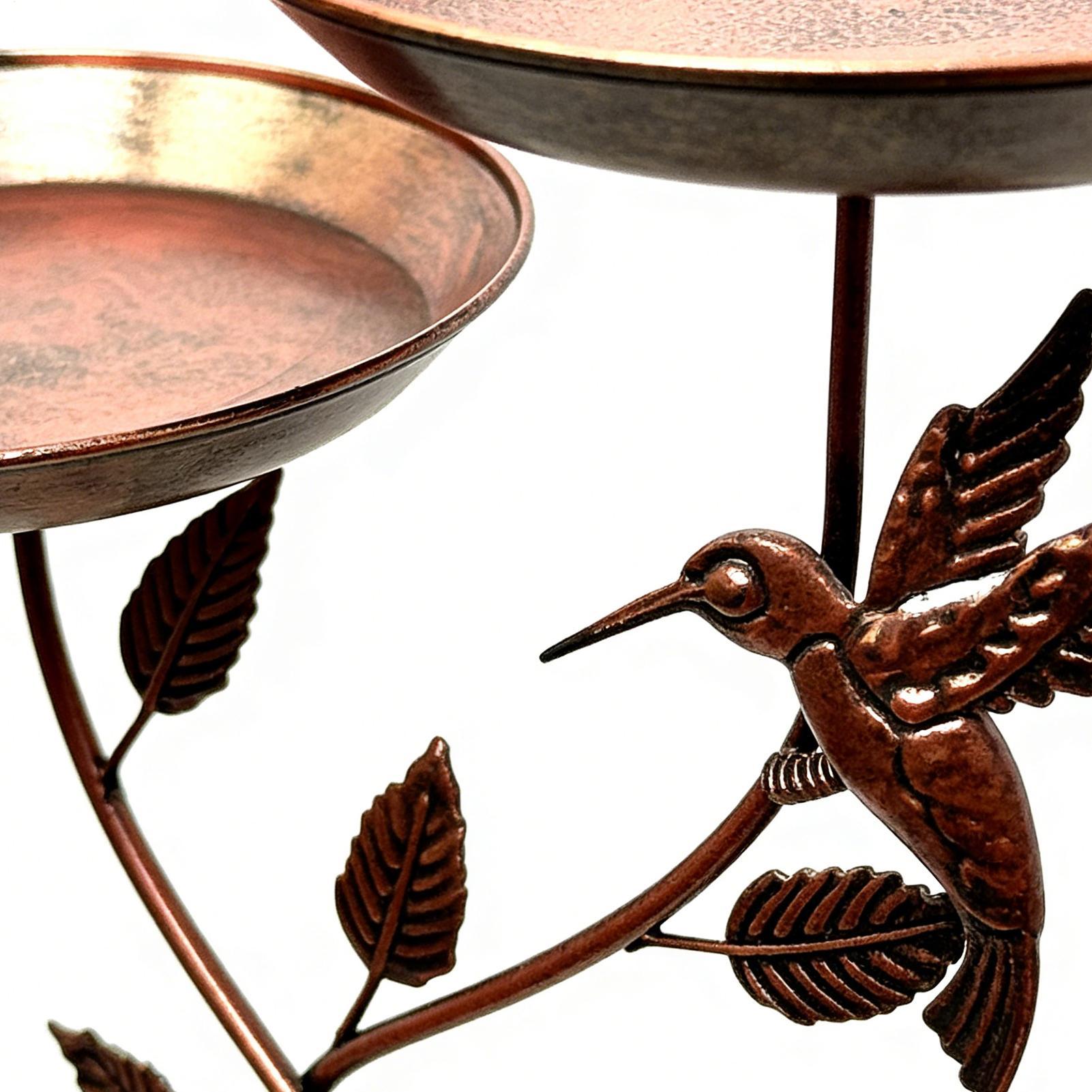 

Bird Baths For Outdoors Rustproof Metal Birdbaths With Removable Bowl Garden Bird Bath For Garden Lawn Decor Water Pond China Mainland