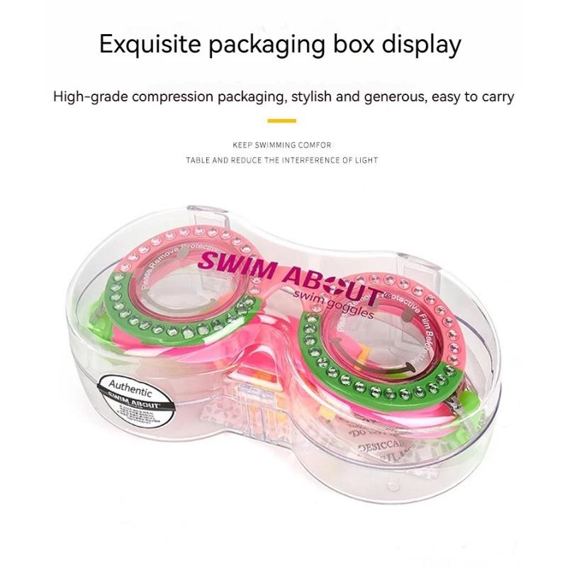 Dziecięce Kreskówkowe Gogle Pływackie Przeciwmgielne Sprzęt Pływacki do Aktywności Wodnej Gogle Pływackie Akcesoria Pomocnicze
